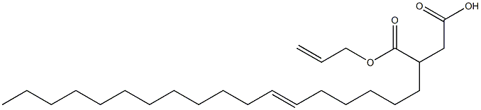 3-(6-Octadecenyl)succinic acid 1-hydrogen 4-allyl ester Struktur
