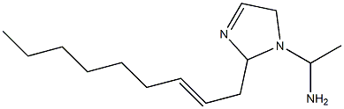 1-(1-アミノエチル)-2-(2-ノネニル)-3-イミダゾリン 化学構造式