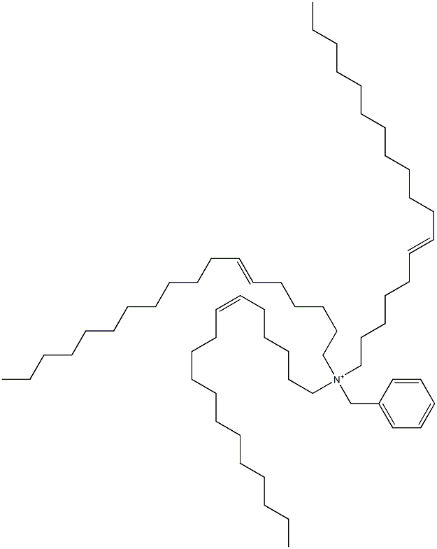 Tri(6-octadecenyl)benzylaminium