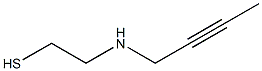 2-(2-ブチニルアミノ)エタンチオール 化学構造式