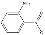 o-Nitroanilinium,,结构式