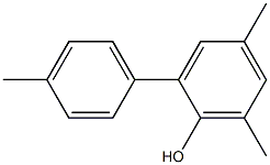 4,6-Dimethyl-2-(4-methylphenyl)phenol Structure