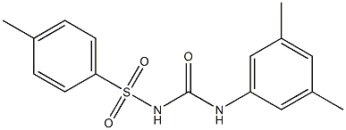 1-(3,5-Dimethylphenyl)-3-(4-methylphenylsulfonyl)urea Structure