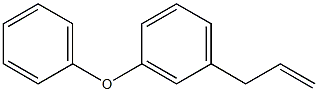 1-アリル-3-フェノキシベンゼン 化学構造式