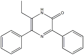 3-Phenyl-5-phenyl-6-ethylpyrazin-2(1H)-one Structure