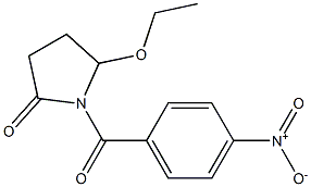 5-Ethoxy-1-[4-nitrobenzoyl]pyrrolidin-2-one Structure