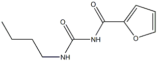 1-Butyl-3-(2-furoyl)urea,,结构式