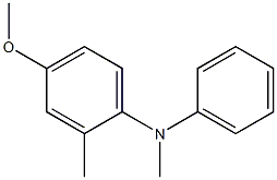 N-(4-Methoxy-2-methylphenyl)-N-methylaniline Structure