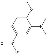 2-(Dimethylamino)-4-nitroanisole Structure