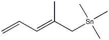 [(2E)-2-Methyl-2,4-pentadienyl]trimethylstannane 结构式