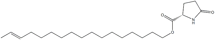 (S)-5-オキソピロリジン-2-カルボン酸15-ヘプタデセニル 化学構造式