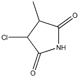 2-Chloro-3-methylsuccinimide Struktur
