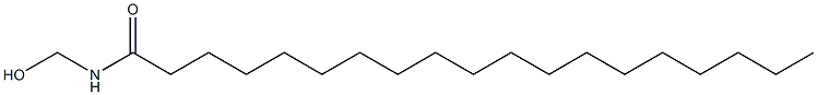 N-Hydroxymethylnonadecanamide Structure