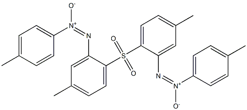 p-Tolyl-ONN-azoxy-p-tolyl sulfone,,结构式