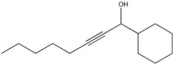 1-Cyclohexyl-2-octyn-1-ol,,结构式