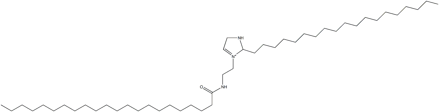 3-[2-(Docosanoylamino)ethyl]-2-nonadecyl-3-imidazoline-3-ium,,结构式