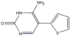 5-(2-Thienyl)cytosine Structure