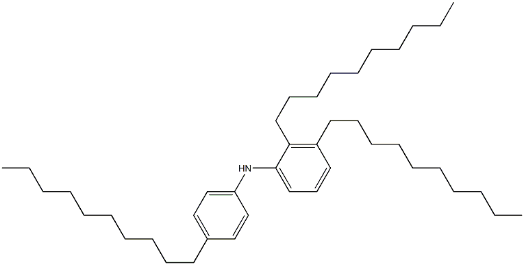 4,2',3'-Trisdecyl[iminobisbenzene] Structure