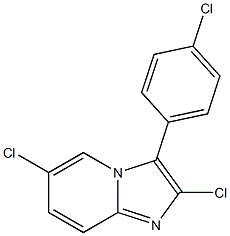 2,6-Dichloro-3-(p-chlorophenyl)imidazo[1,2-a]pyridine