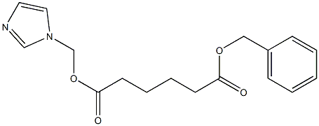 Adipic acid 1-benzyl 6-(1H-imidazol-1-ylmethyl) ester