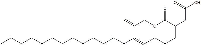 3-(4-Octadecenyl)succinic acid 1-hydrogen 4-allyl ester Struktur