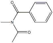 N-アセチル-N-メチルベンズアミド 化学構造式
