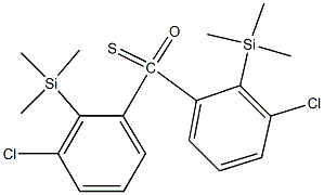  Trimethylsilyl(3-chlorophenyl) thioketoneoxide