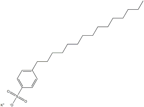  4-Pentadecylbenzenesulfonic acid potassium salt