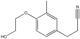 2-[2-Methyl-4-(2-cyanoethyl)phenoxy]ethanol