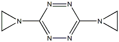 1,1'-(1,2,4,5-Tetrazine-3,6-diyl)bisaziridine Structure