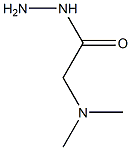 N,N-ジメチルグリシンヒドラジド 化学構造式