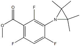 2,4,6-Trifluoro-3-(2,2,3,3-tetramethylaziridin-1-yl)benzoic acid methyl ester