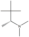 [R,(-)]-N,N,1,2,2-Pentamethyl-1-propanamine Structure