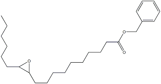 11,12-Epoxystearic acid benzyl ester 结构式