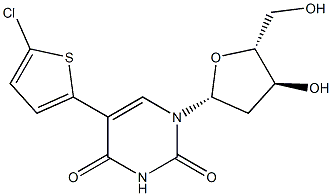 5-(5-Chloro-2-thienyl)-2'-deoxyuridine