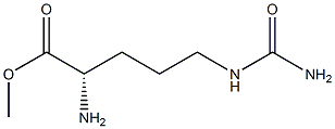 N5-(Aminocarbonyl)-L-ornithine methyl ester Structure