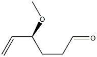 (S)-4-Methoxy-5-hexenal Struktur