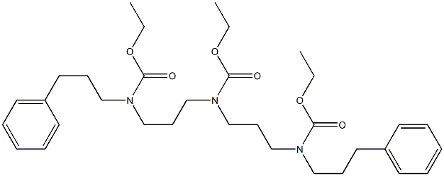 Ethoxycarbonyliminobis(trimethylene)bis(3-phenylpropylcarbamic acid)diethyl ester