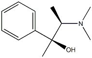 (1S,2R)-1-Methyl-1-phenyl-2-(dimethylamino)-1-propanol Structure