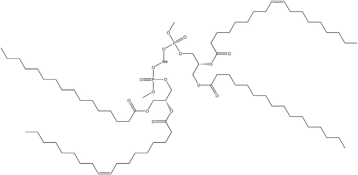 Bis[[(R)-2-[[(Z)-1-oxo-9-octadecenyl]oxy]-3-[(1-oxohexadecyl)oxy]propoxy](methoxy)phosphinoyloxy]barium|