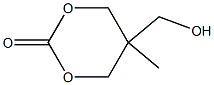 5-Hydroxymethyl-5-methyl-1,3-dioxan-2-one Struktur