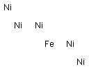 Iron pentanickel,,结构式