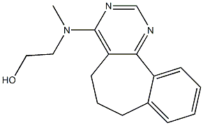 6,7-Dihydro-4-[N-(2-hydroxyethyl)methylamino]-5H-benzo[6,7]cyclohepta[1,2-d]pyrimidine|