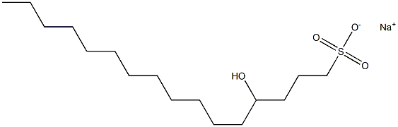 4-Hydroxyhexadecane-1-sulfonic acid sodium salt