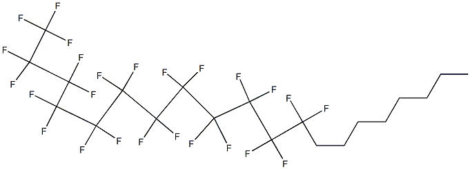 1,1,1,2,2,3,3,4,4,5,5,6,6,7,7,8,8,9,9,10,10,11,11,12,12-Pentacosafluoroicosane Structure