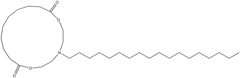 5-Octadecyl-5-aza-2,8-dioxacyploheptadecane-1,9-dione|