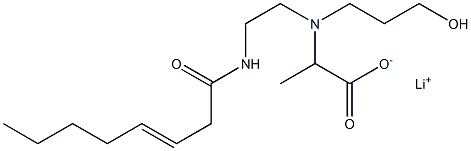  2-[N-(3-Hydroxypropyl)-N-[2-(3-octenoylamino)ethyl]amino]propionic acid lithium salt