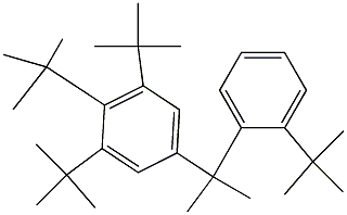 2-(3,4,5-Tri-tert-butylphenyl)-2-(2-tert-butylphenyl)propane
