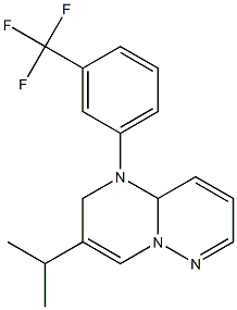  1-[3-(Trifluoromethyl)phenyl]-3-isopropyl-1,9a-dihydro-2H-pyrimido[1,2-b]pyridazine