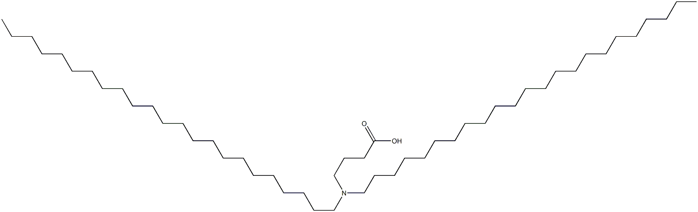 4-(Ditricosylamino)butyric acid Structure